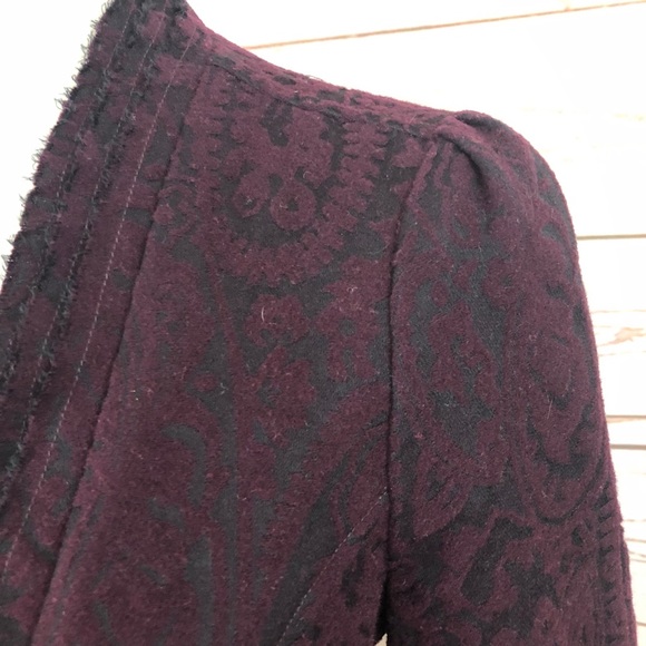 Nordstrom Lux Baroque Peplum Wrap Blazer - Picture 4 of 14